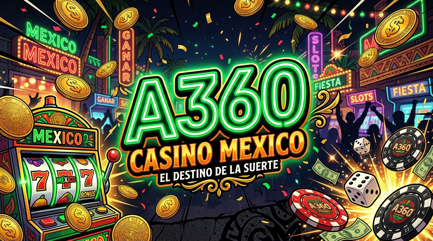A360 Casino Mexico Official Verified Bonus Banner
