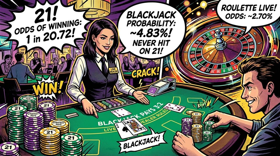 Live Dealer Blackjack and Roulette Mathematical Strategy 2026