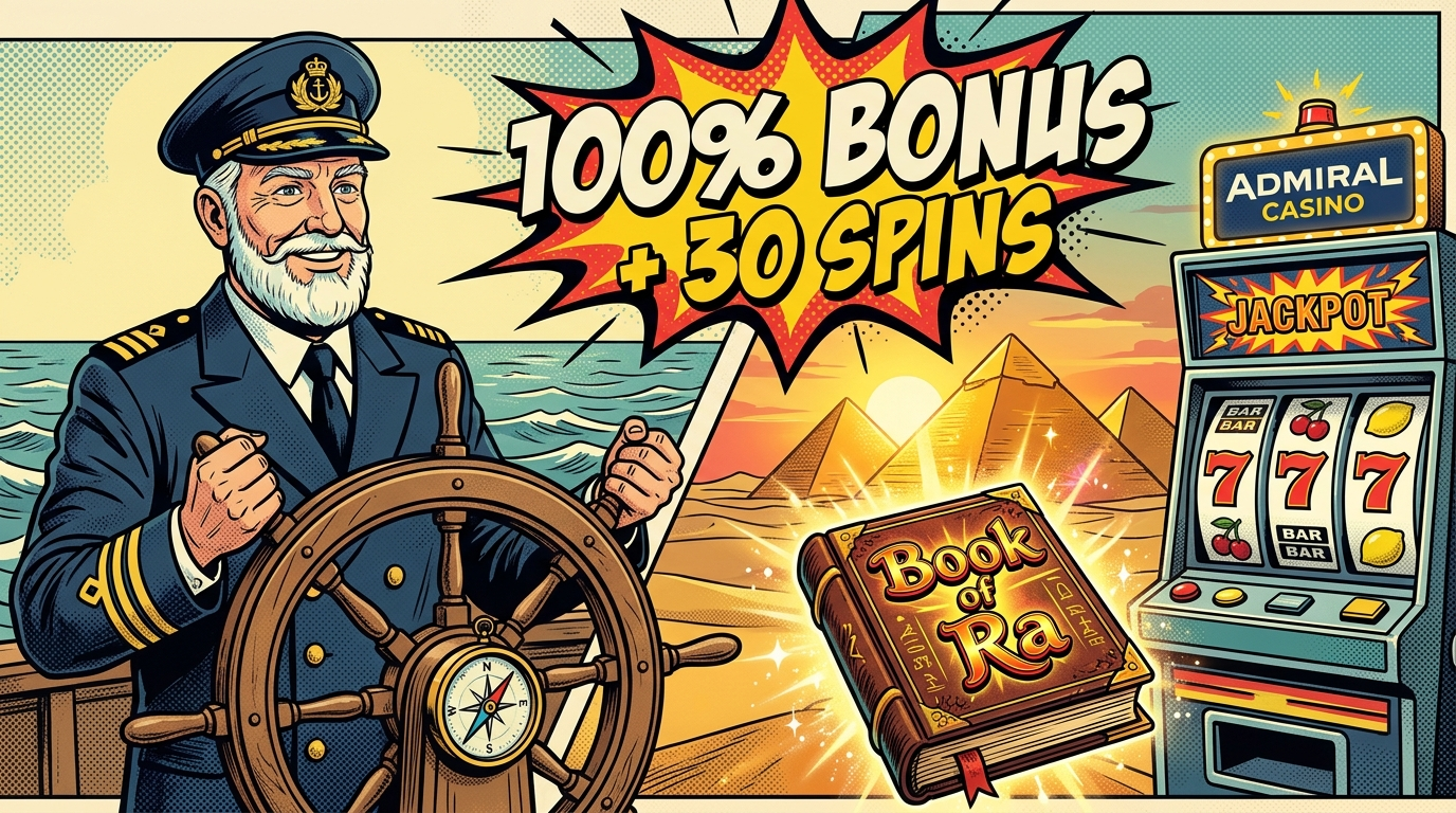 Admiral Casino Classic Novomatic & Book of Ra Deluxe Showcase