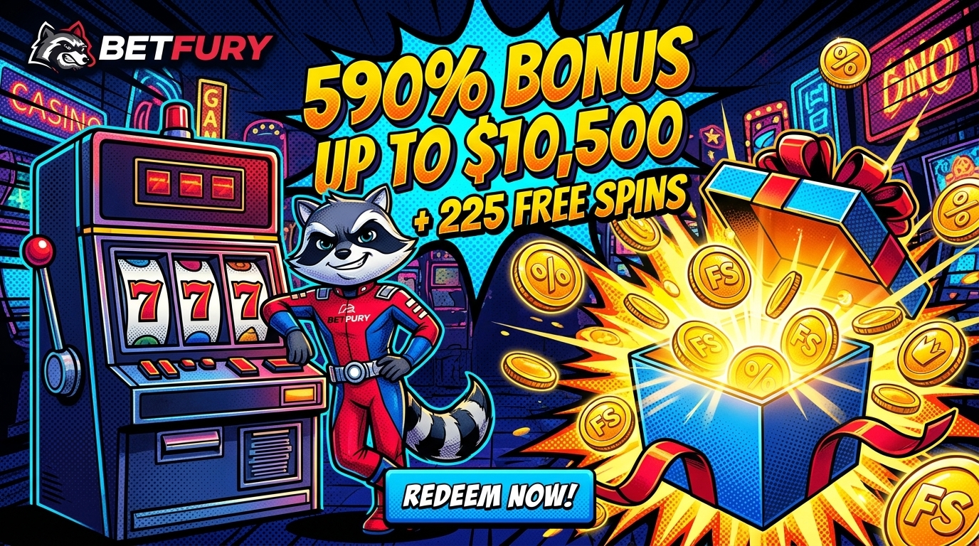 BetFury Casino Официальный Баннер Бонусов