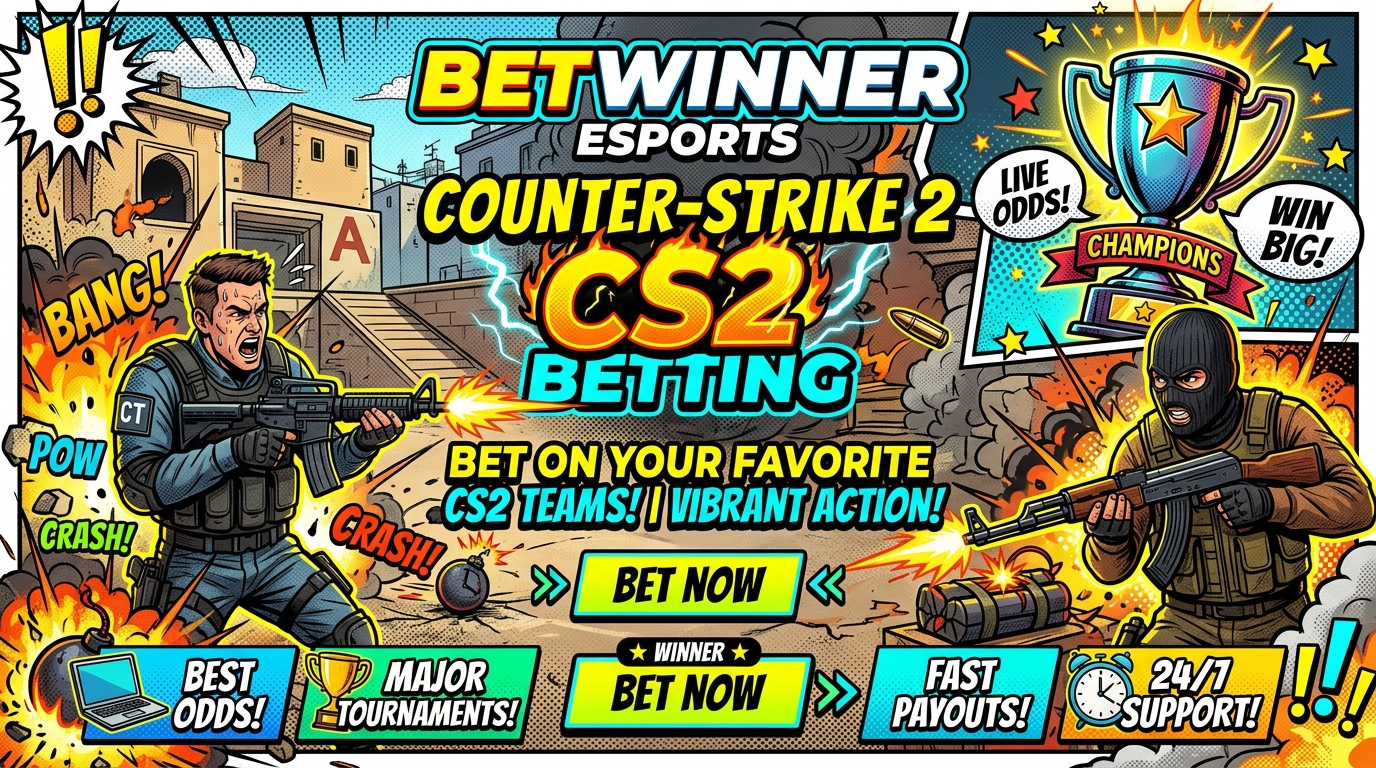 Betwinner Esports CS2 Betting Banner