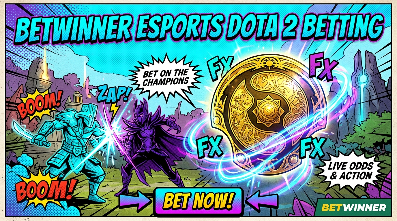 Betwinner Dota 2 Esports Betting Banner