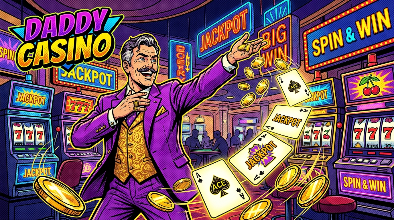 Daddy Casino Official Interface Showcase — 150% Bonus up to €400 & 100 Free Spins