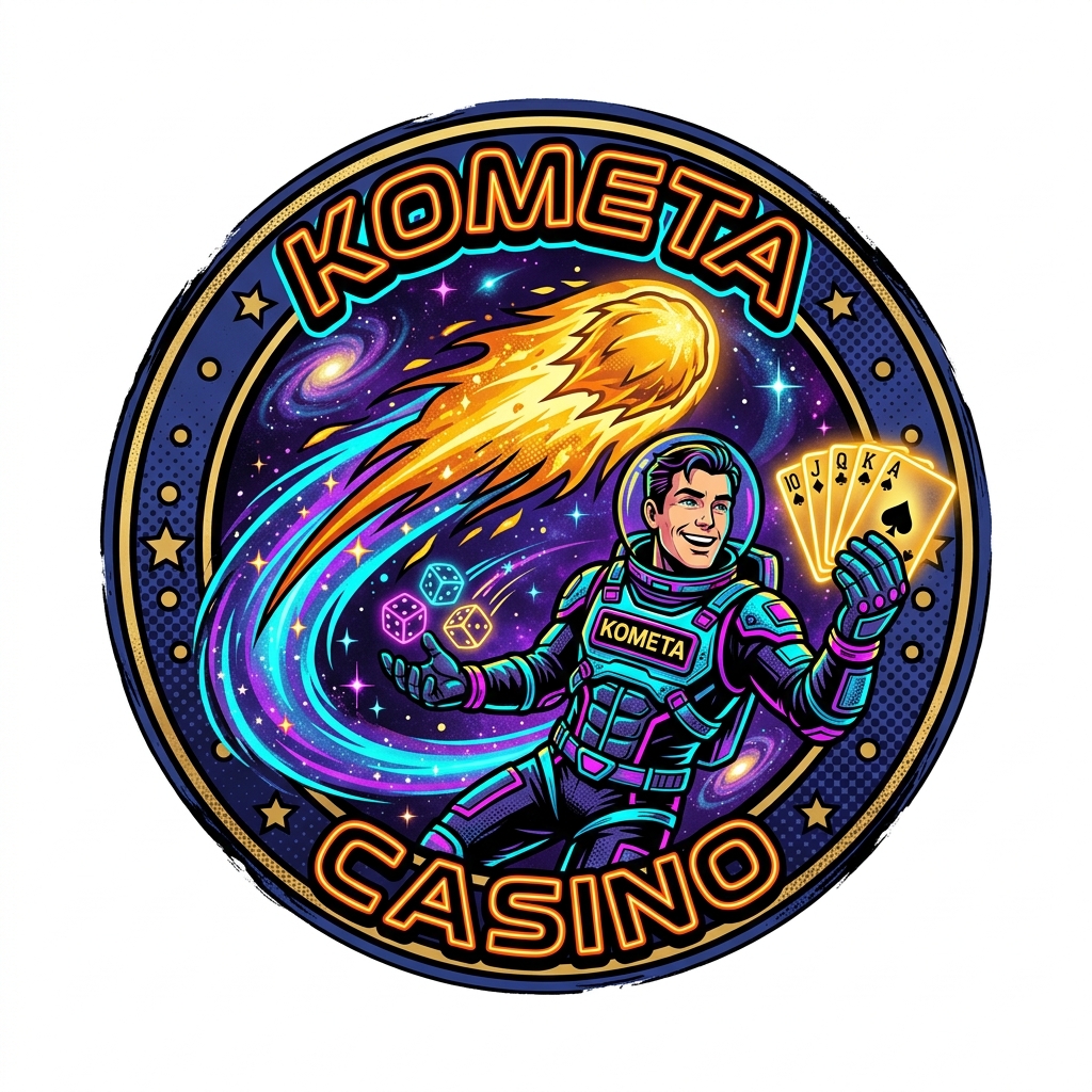 Kometa Casino Official Verified Logo