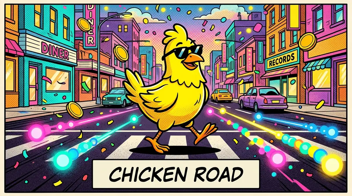Chicken Road crash game free demo by InOut Games