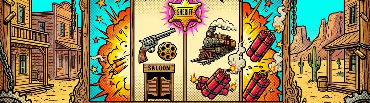Dead or Alive 2 NetEnt Wild West slot artwork