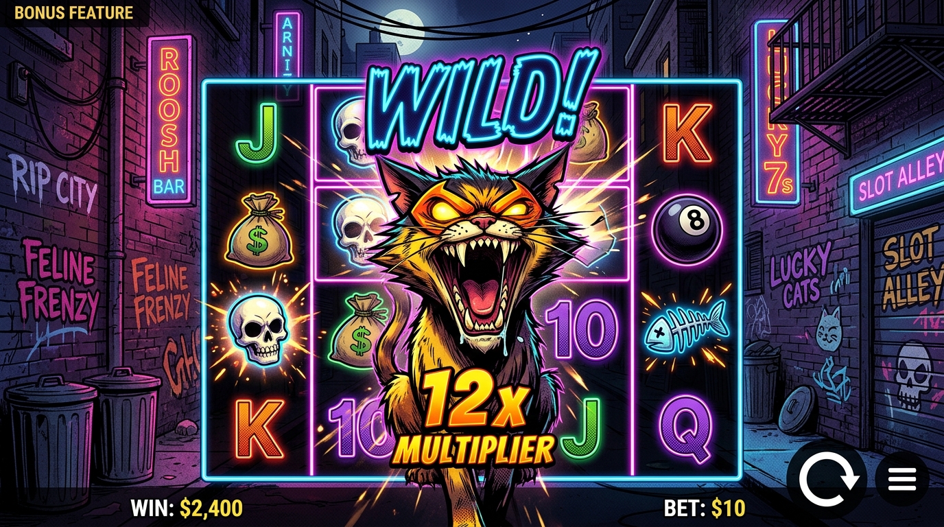 RIP City Expanding Cat Wild Feature Artwork