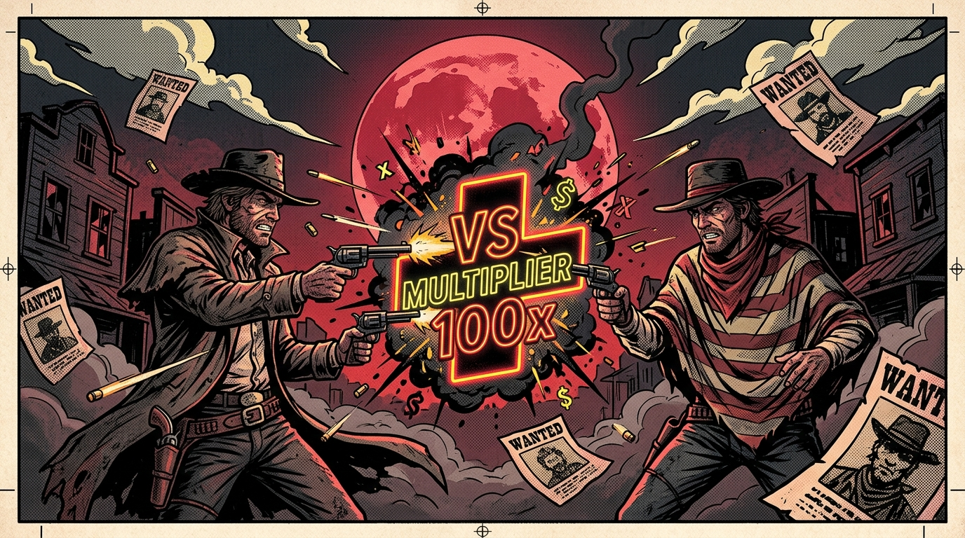 Wanted Dead or a Wild VS 100x Multiplier Duel
