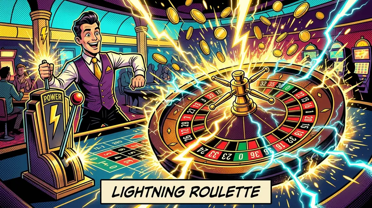 Lightning Roulette live game by Evolution
