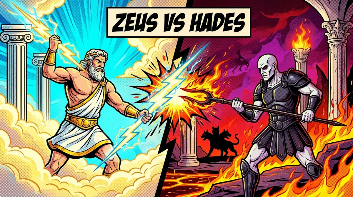Zeus vs Hades Slot Cover