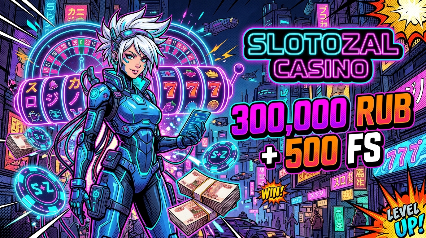 Slotozal RU Casino 300,000 RUB Welcome Bonus Banner