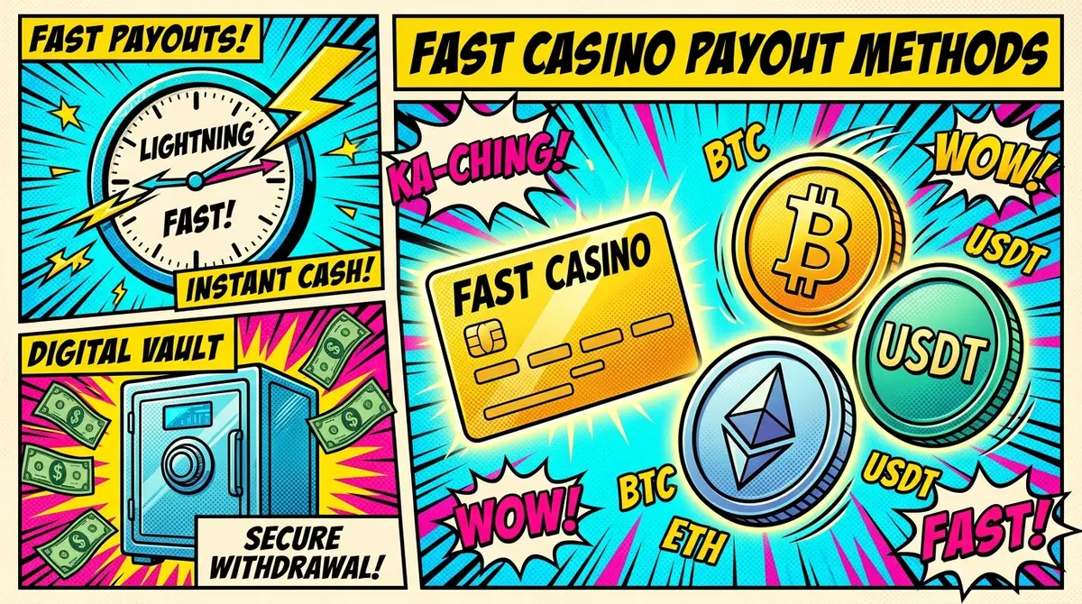Casino withdrawal methods guide: cryptocurrency speeds, card payouts, e-wallets, and transaction limits