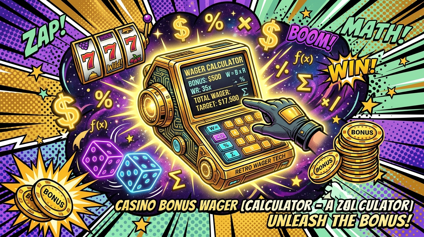 Casino Bonus Wagering Calculator & Expected Value (EV) Mathematics Guide 2026
