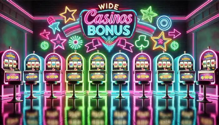 Casino bonus that lets you play completely for free, and for those who love playing with real money, there are bonuses that can double your deposit!