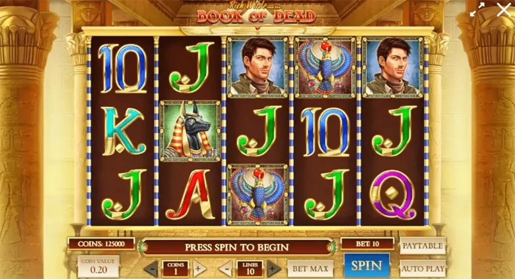 book of dead slot, free book of dead, play slots, casino online, best deals